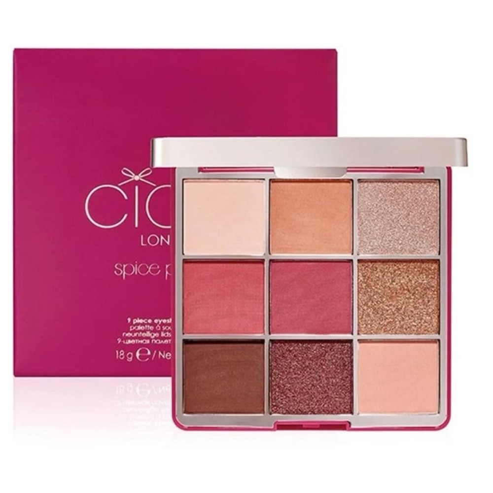 Ciate London Spice Palette - neutral and metallic mattes